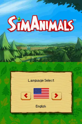 SimAnimals (Europe) (En,Fr,De,Es,It,Nl,Pt,Sv,No,Da) screen shot title